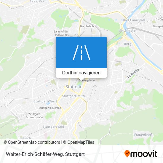 Walter-Erich-Schäfer-Weg Karte