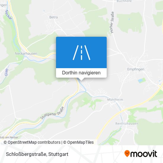 Schloßbergstraße Karte
