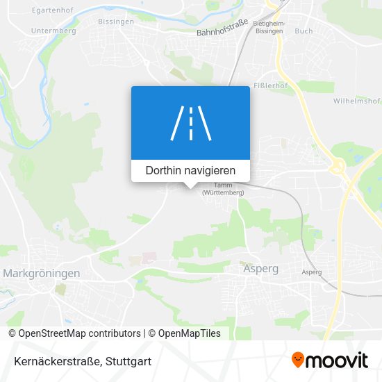 Kernäckerstraße Karte