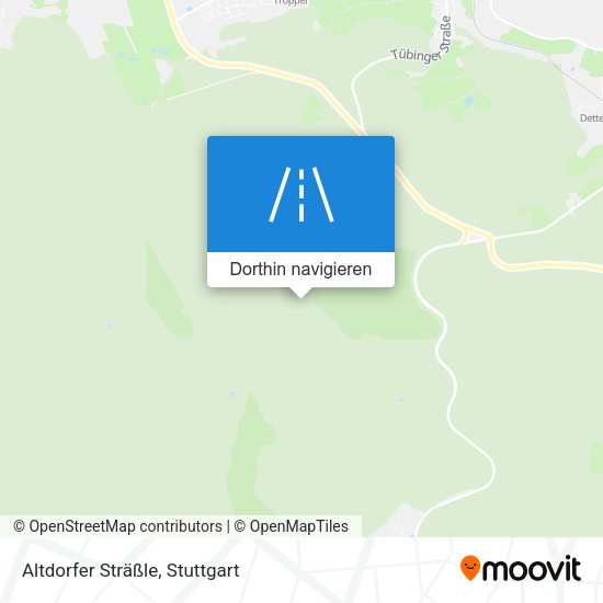 Altdorfer Sträßle Karte