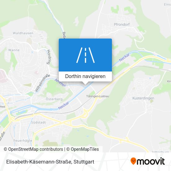 Elisabeth-Käsemann-Straße Karte