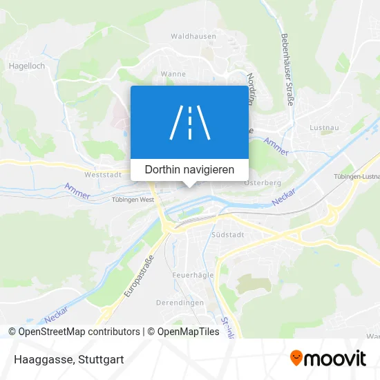 Haaggasse Karte