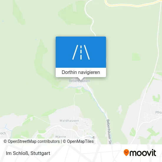 Im Schloß Karte