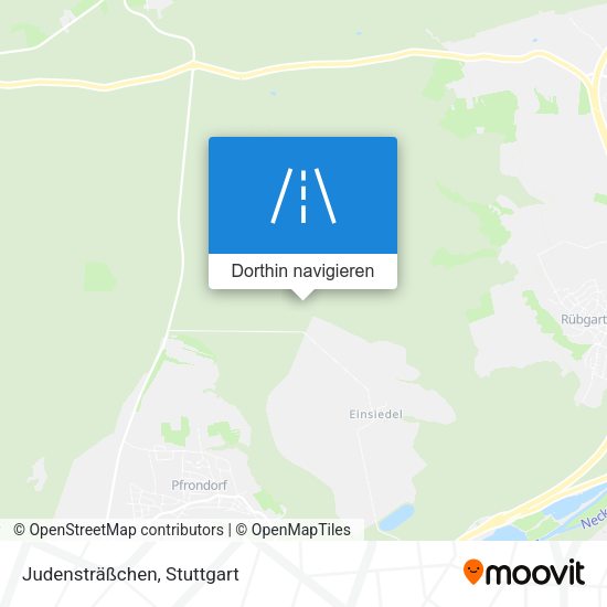Judensträßchen Karte