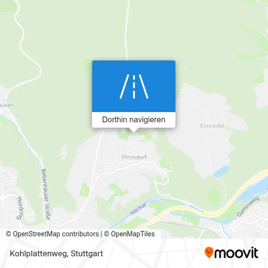 Kohlplattenweg Karte