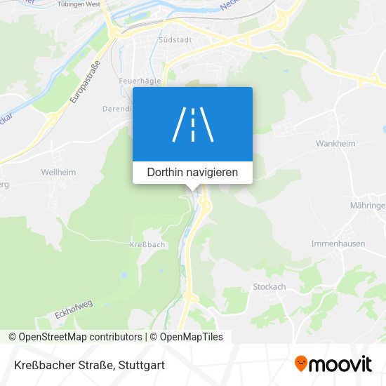 Kreßbacher Straße Karte