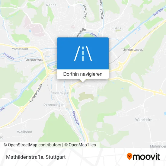 Mathildenstraße Karte