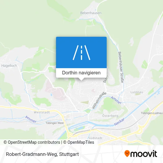 Robert-Gradmann-Weg Karte