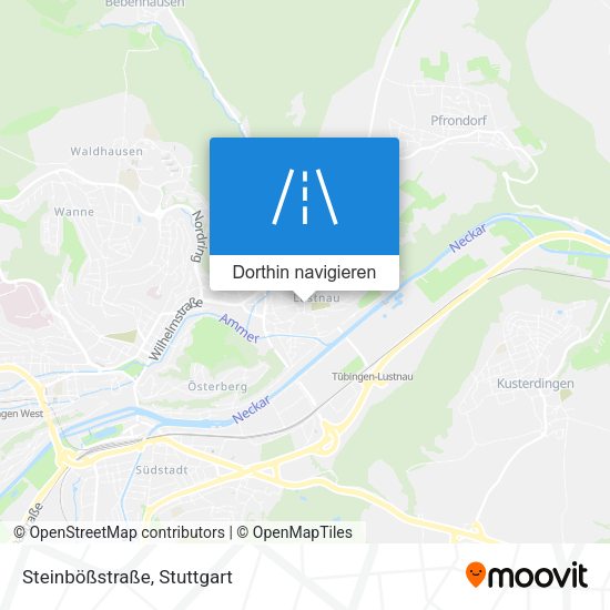 Steinbößstraße Karte