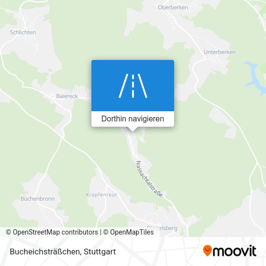 Bucheichsträßchen Karte