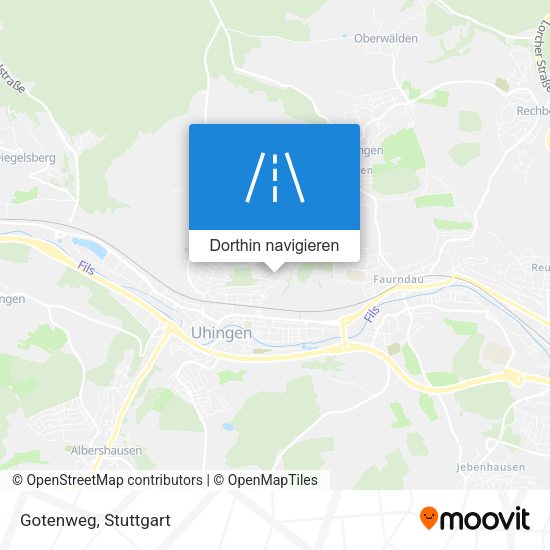 Gotenweg Karte