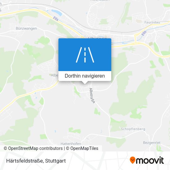 Härtsfeldstraße Karte