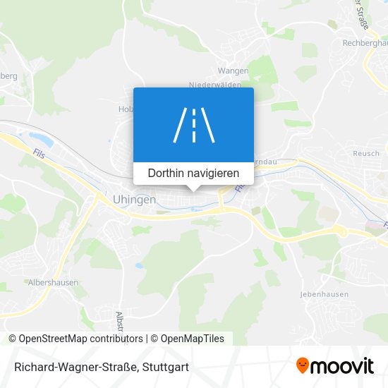 Richard-Wagner-Straße Karte