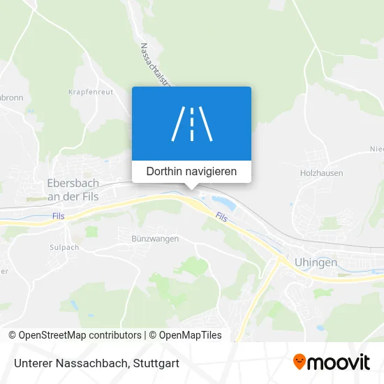 Unterer Nassachbach Karte
