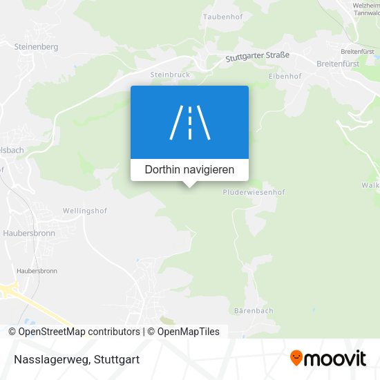 Nasslagerweg Karte