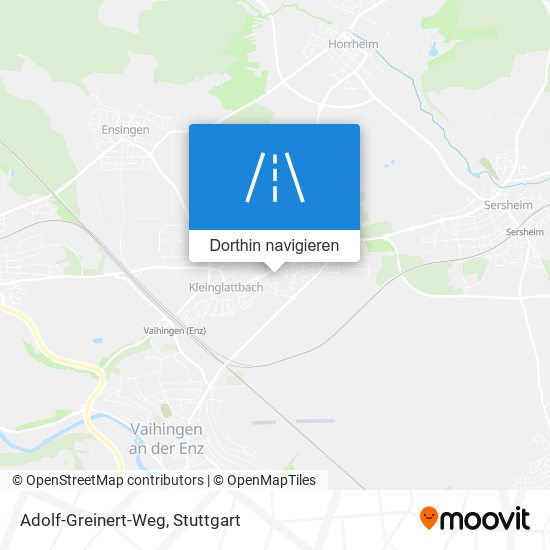 Adolf-Greinert-Weg Karte