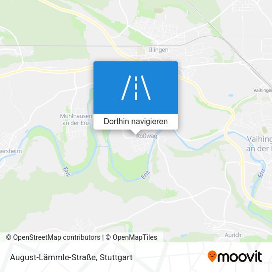 August-Lämmle-Straße Karte