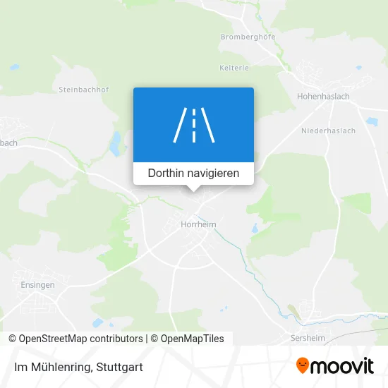 Im Mühlenring Karte