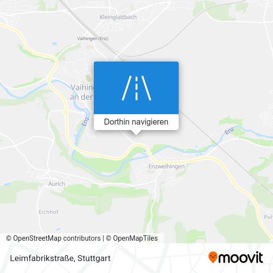 Leimfabrikstraße Karte