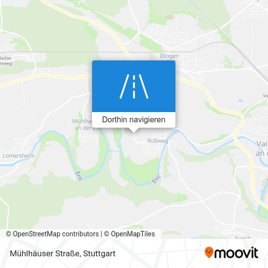 Mühlhäuser Straße Karte