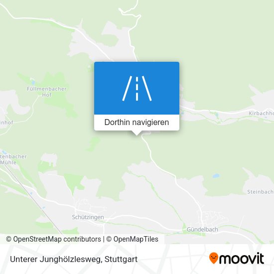 Unterer Junghölzlesweg Karte