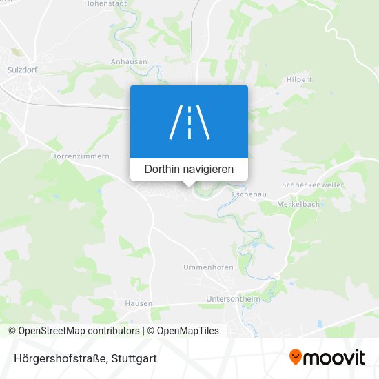 Hörgershofstraße Karte