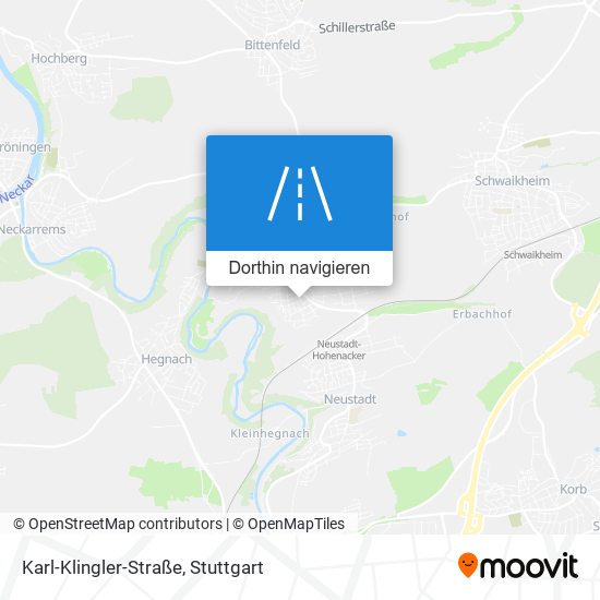 Karl-Klingler-Straße Karte