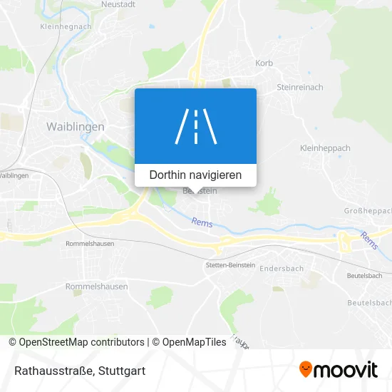 Rathausstraße Karte