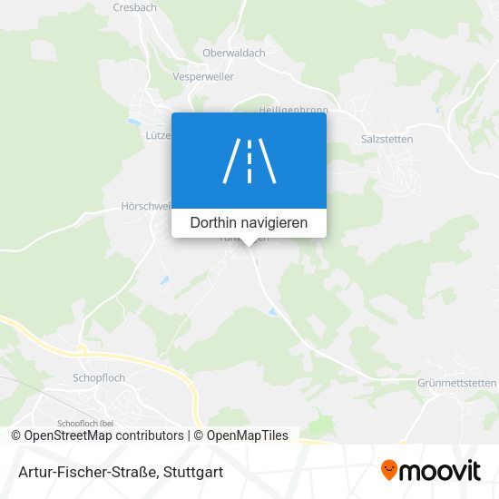 Artur-Fischer-Straße Karte