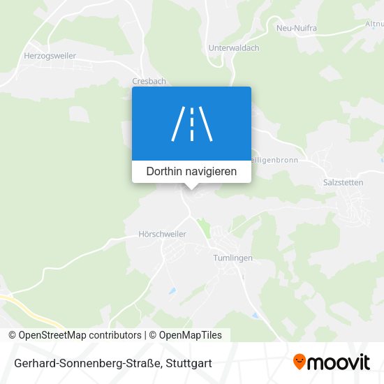 Gerhard-Sonnenberg-Straße Karte