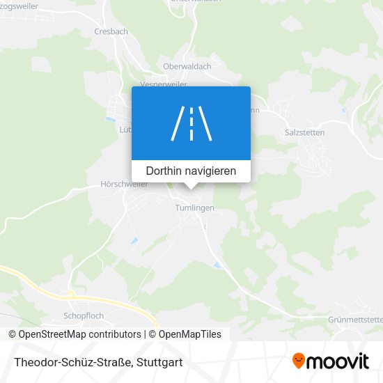 Theodor-Schüz-Straße Karte