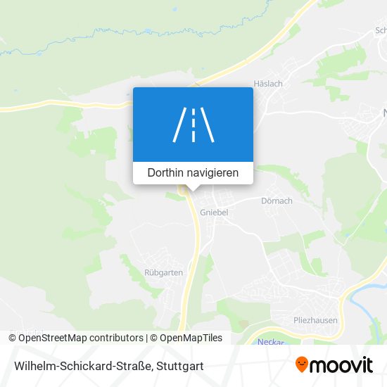 Wilhelm-Schickard-Straße Karte