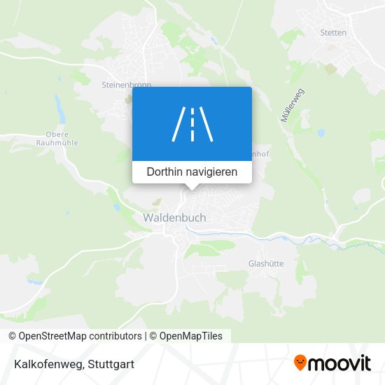 Kalkofenweg Karte