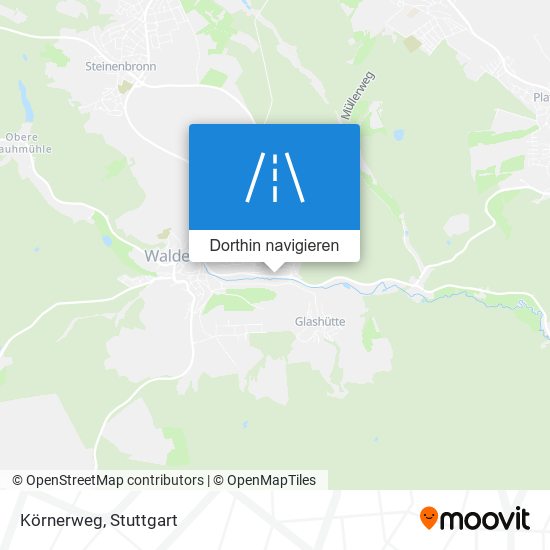 Körnerweg Karte