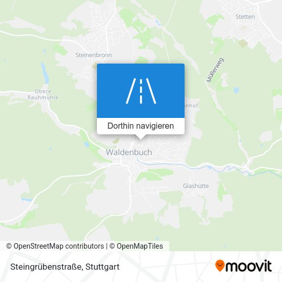 Steingrübenstraße Karte