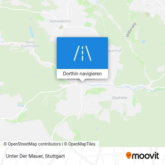 Unter Der Mauer Karte