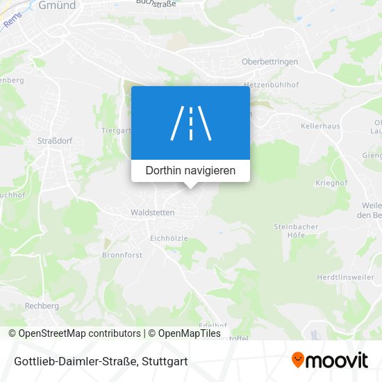 Gottlieb-Daimler-Straße Karte