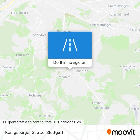 Königsberger Straße Karte
