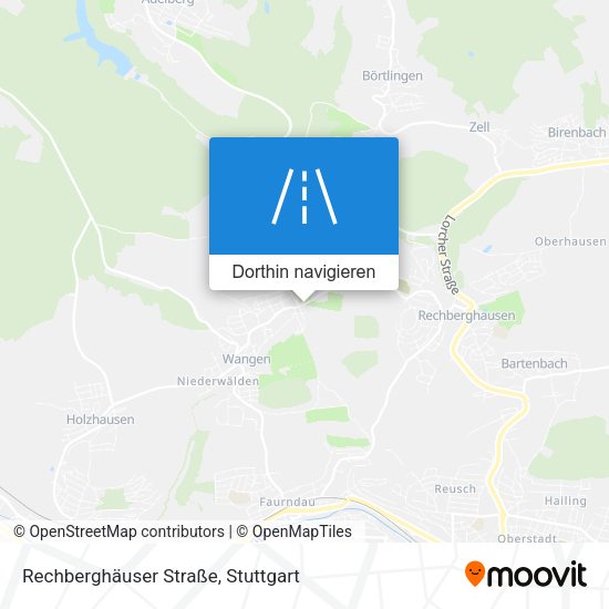 Rechberghäuser Straße Karte
