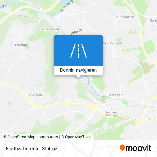 Firstbachstraße Karte