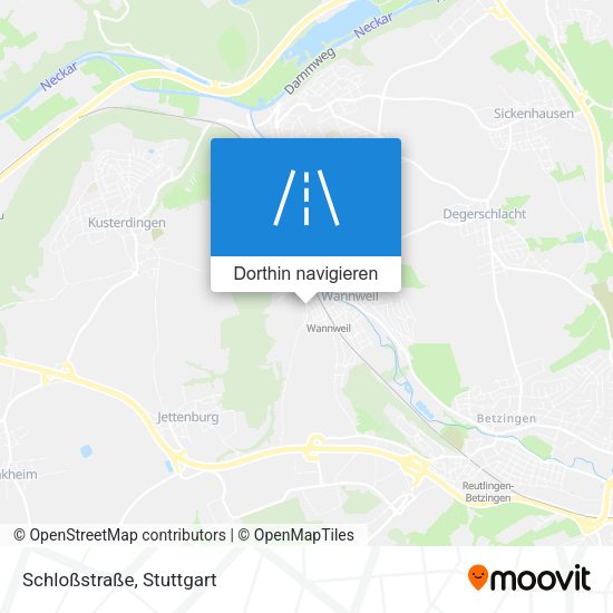 Schloßstraße Karte