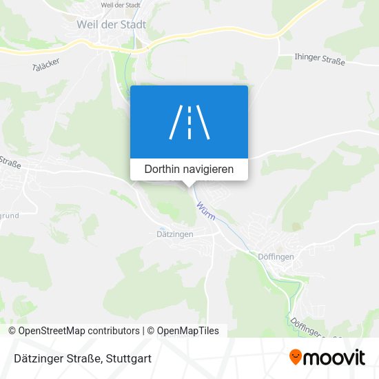 Dätzinger Straße Karte