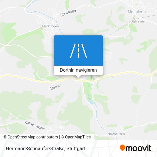 Hermann-Schnaufer-Straße Karte