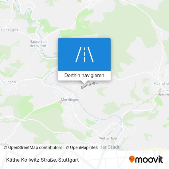 Käthe-Kollwitz-Straße Karte