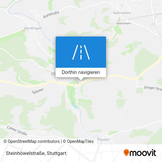 Steinhöwelstraße Karte