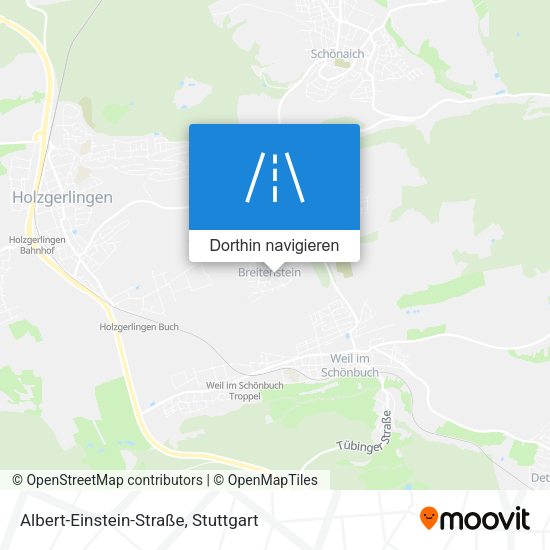 Albert-Einstein-Straße Karte