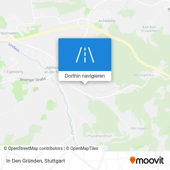 In Den Gründen Karte