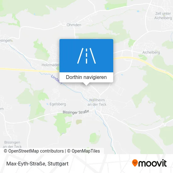 Max-Eyth-Straße Karte