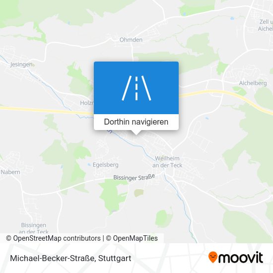 Michael-Becker-Straße Karte
