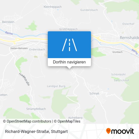 Richard-Wagner-Straße Karte